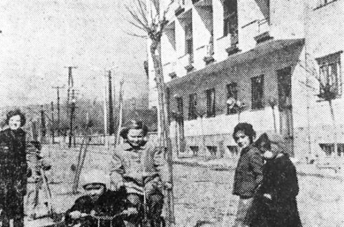 zaječar, srbija, yugoslavia, ulica ljube nešića, 1961, urbanizacija, socijalizam, samoupravljanje