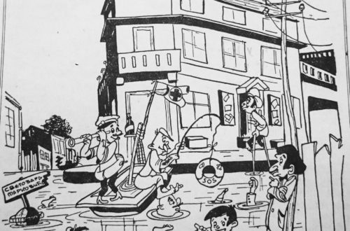 1954, Zaječar, poplava, Venecija, Stanislav Staša Spalajković, strip, comics, Yugoslavia, Srbija