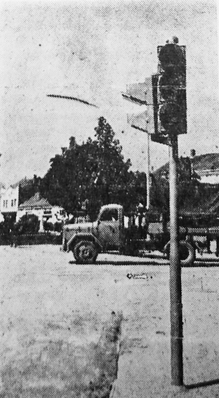 semafor, 1966, raskrsnica, kamion